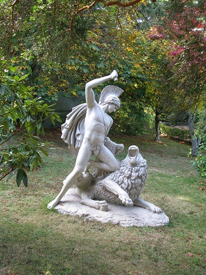 Forest Glade Gardens statue 